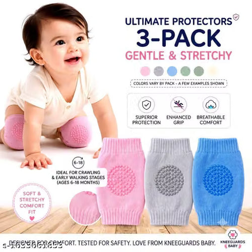 👶 Baby Knee Pads – Buy 1 Get 1 Free | Soft & Comfortable Crawling Protection